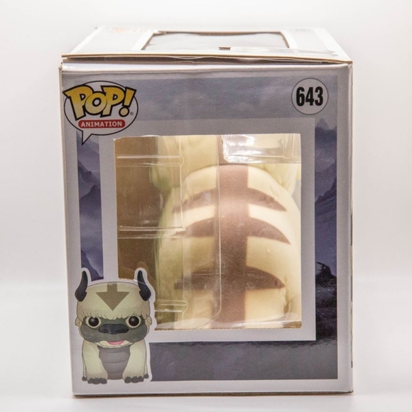 Funko Pop Avatar The Last Airbender Flocked Appa (#643) Box Lunch Exclusive - Picture 4 of 6